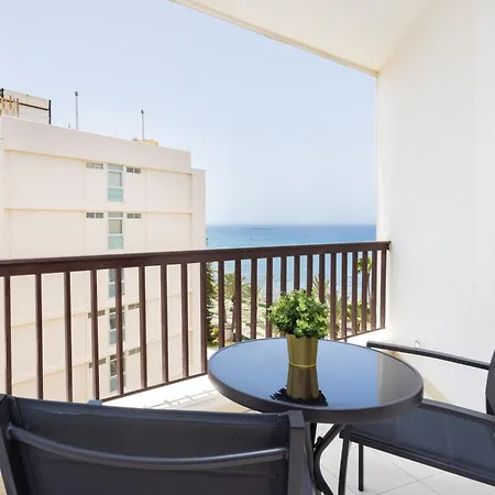 Bonito Apto Cristianos, Vistas Al Mar Y Playa 公寓 *