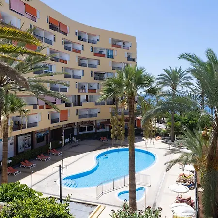 Bonito Apto Cristianos, Vistas Al Mar Y Playa 公寓 洛斯克里斯蒂亚诺斯